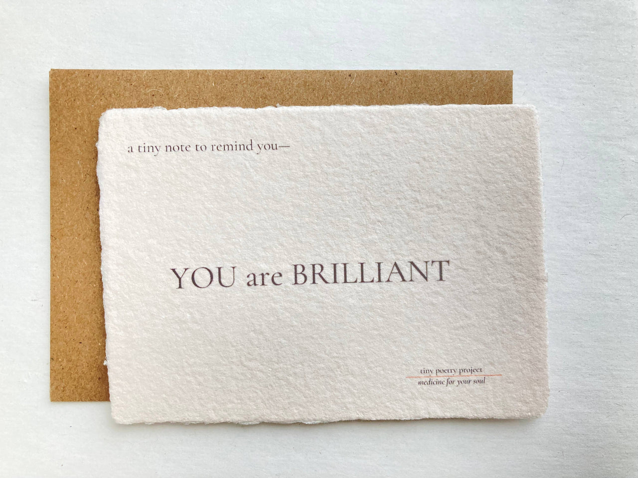 YOU are BRILLIANT: LIFT ME UP! CARD