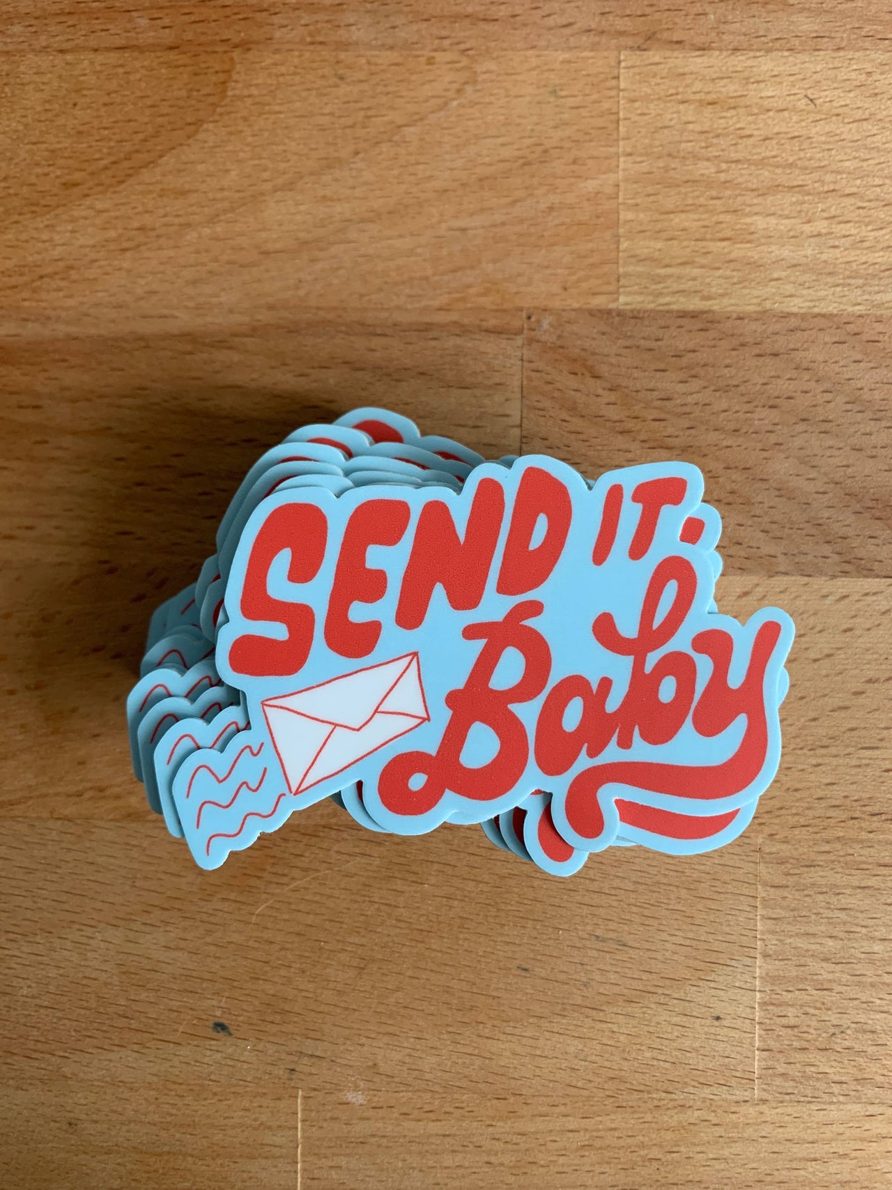 Send It, Baby Sticker