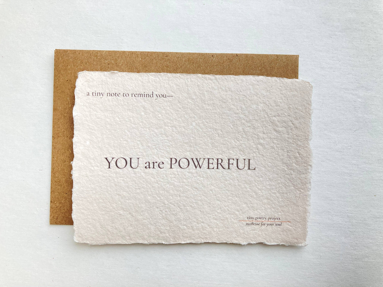 YOU are POWERFUL: LIFT ME UP! CARD