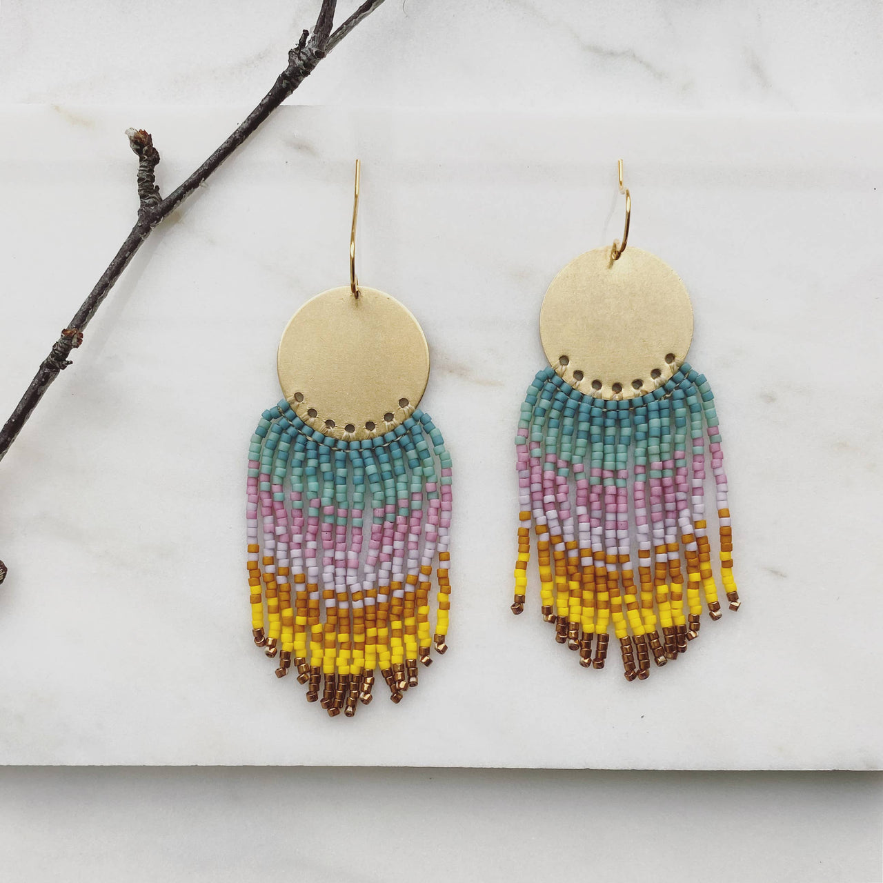 Sol Earrings: 4.5 inch