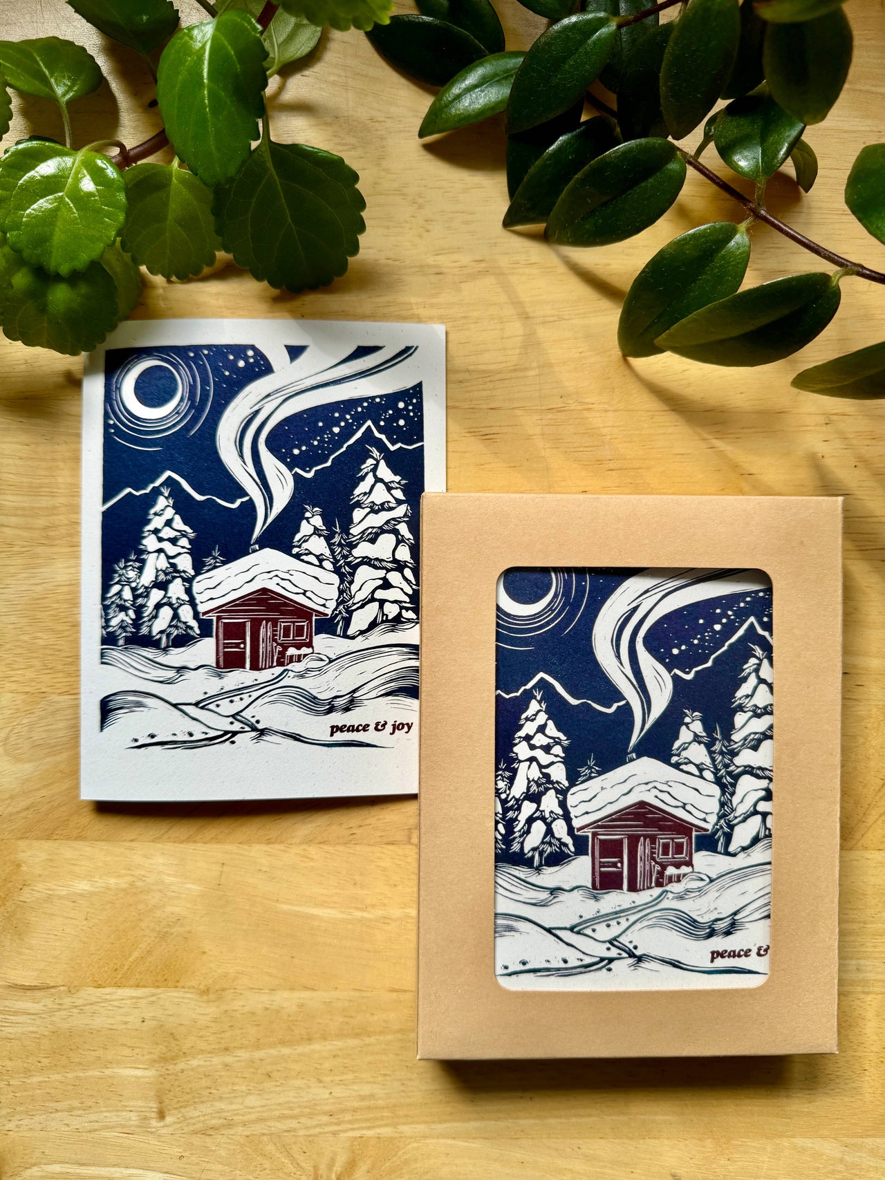 Peace + Joy Card 6 Pack