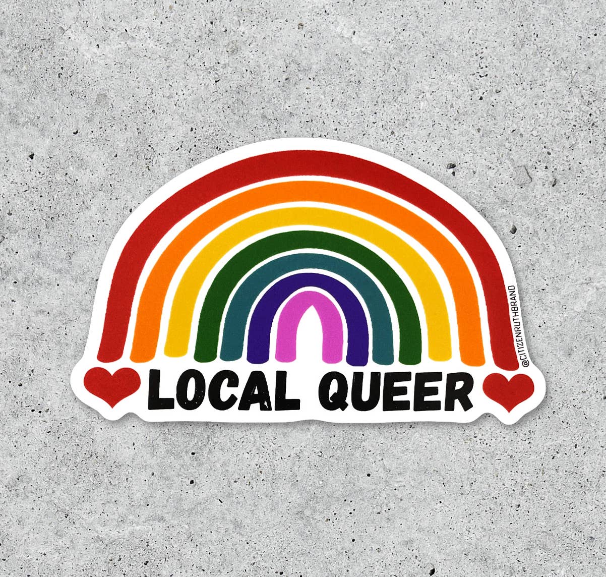 Local Queer Vinyl Sticker