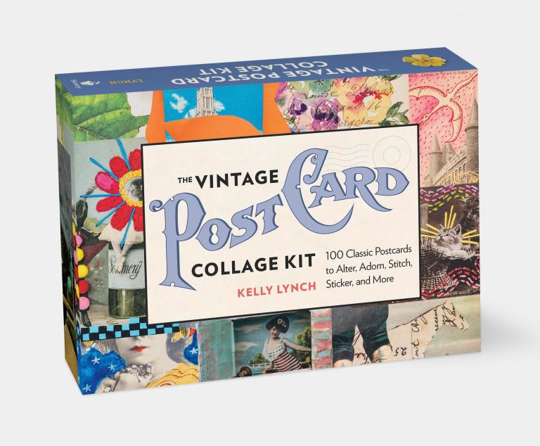 The Vintage Postcard Collage Kit