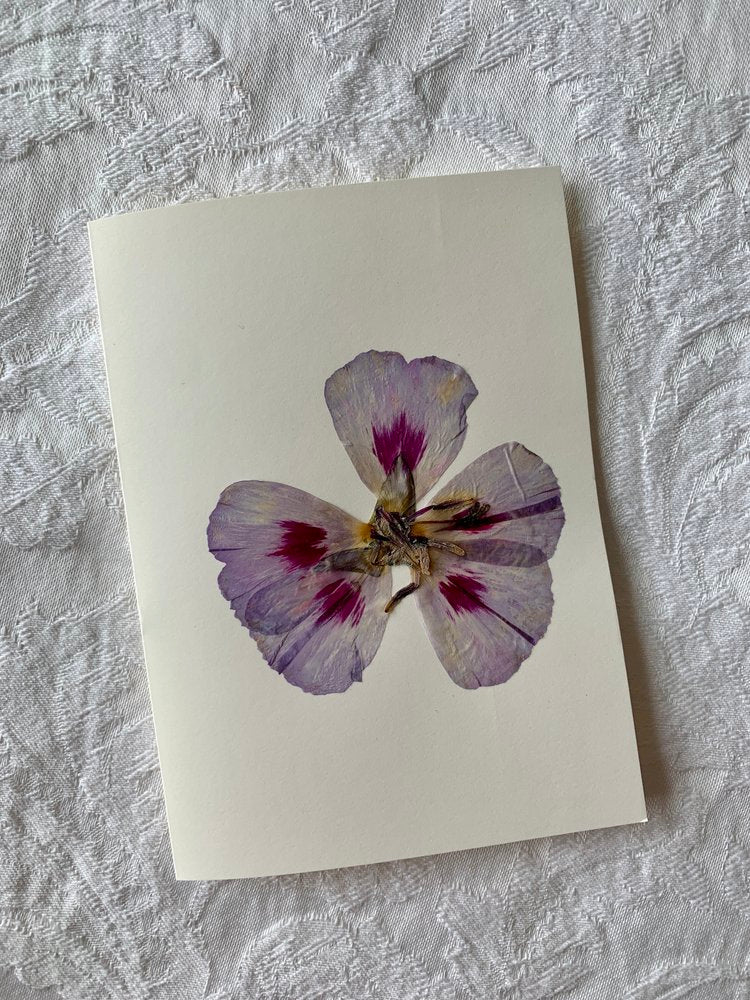 Pressed Flower Card