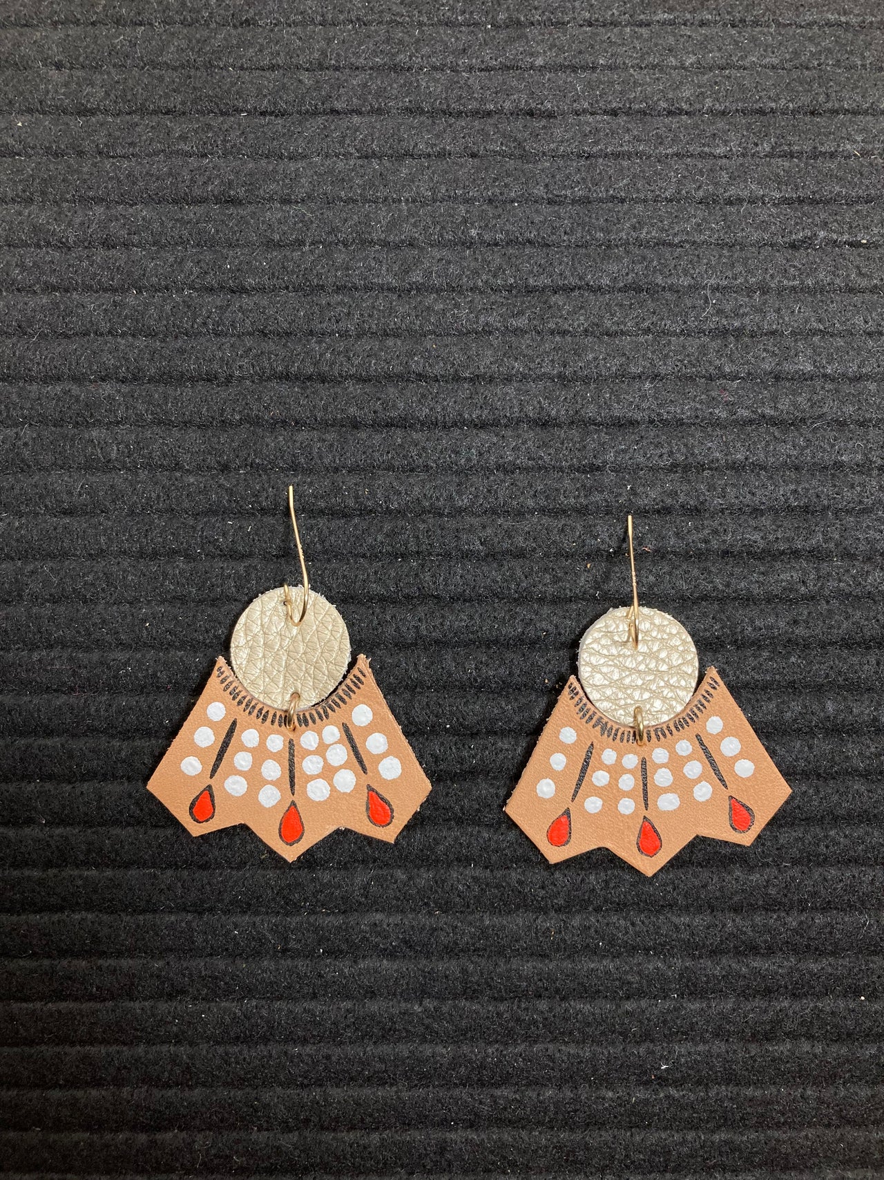 Fan Earrings Small