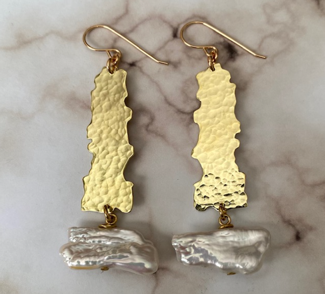 Brass Design Style #35 Earrings