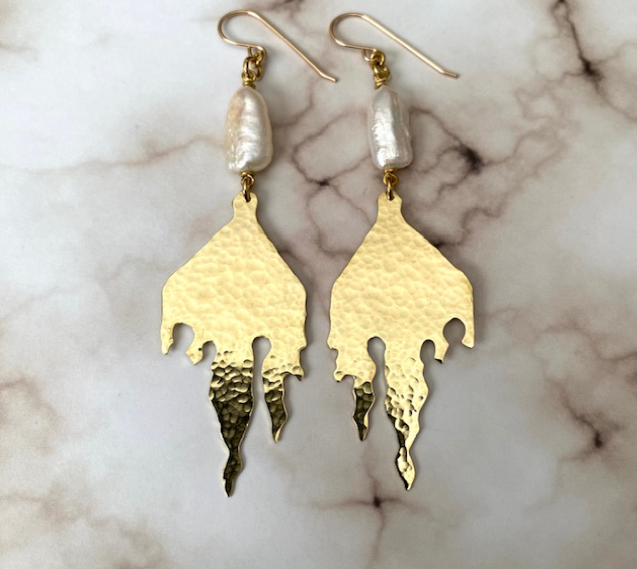 Brass Design Style #1 Earrings