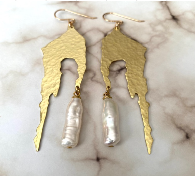 Brass Design Style #37 Earrings