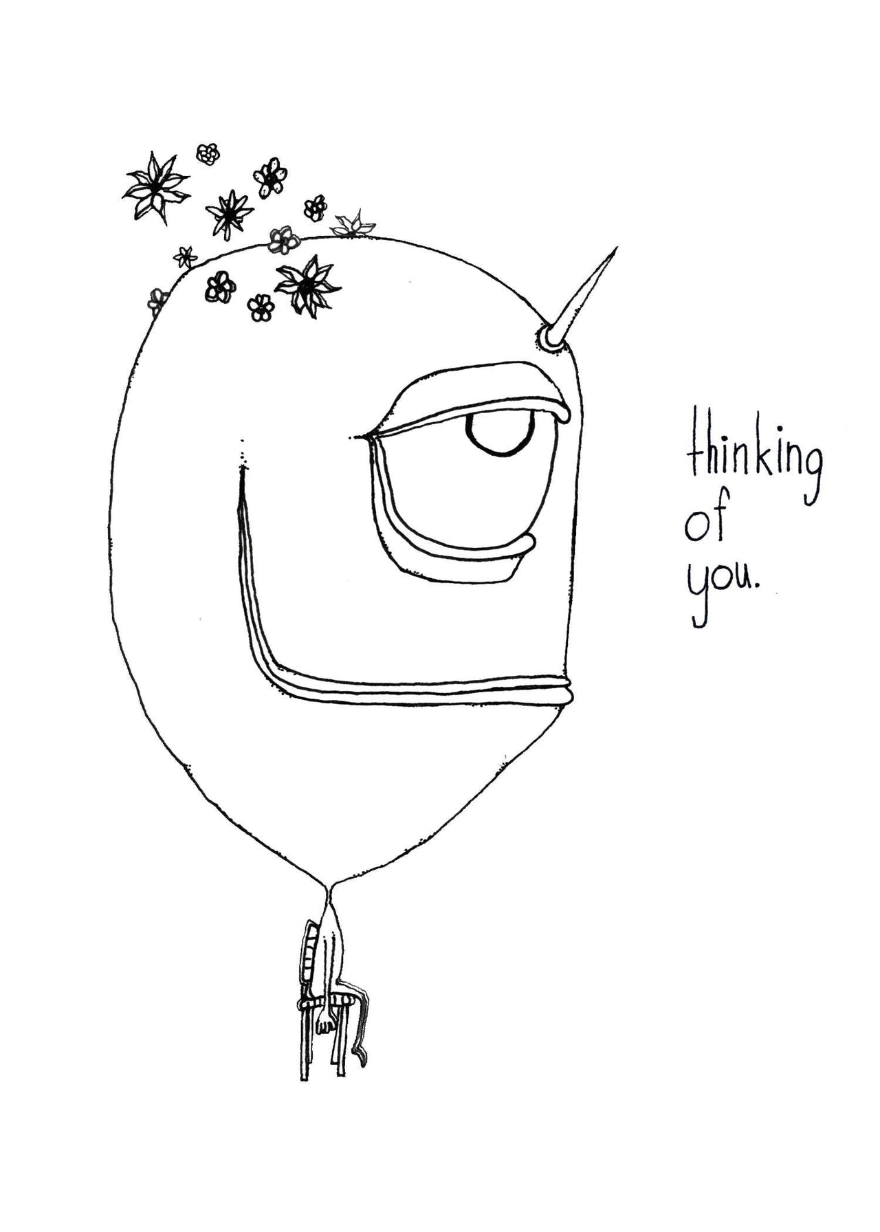 Thinking of You - Greeting Card