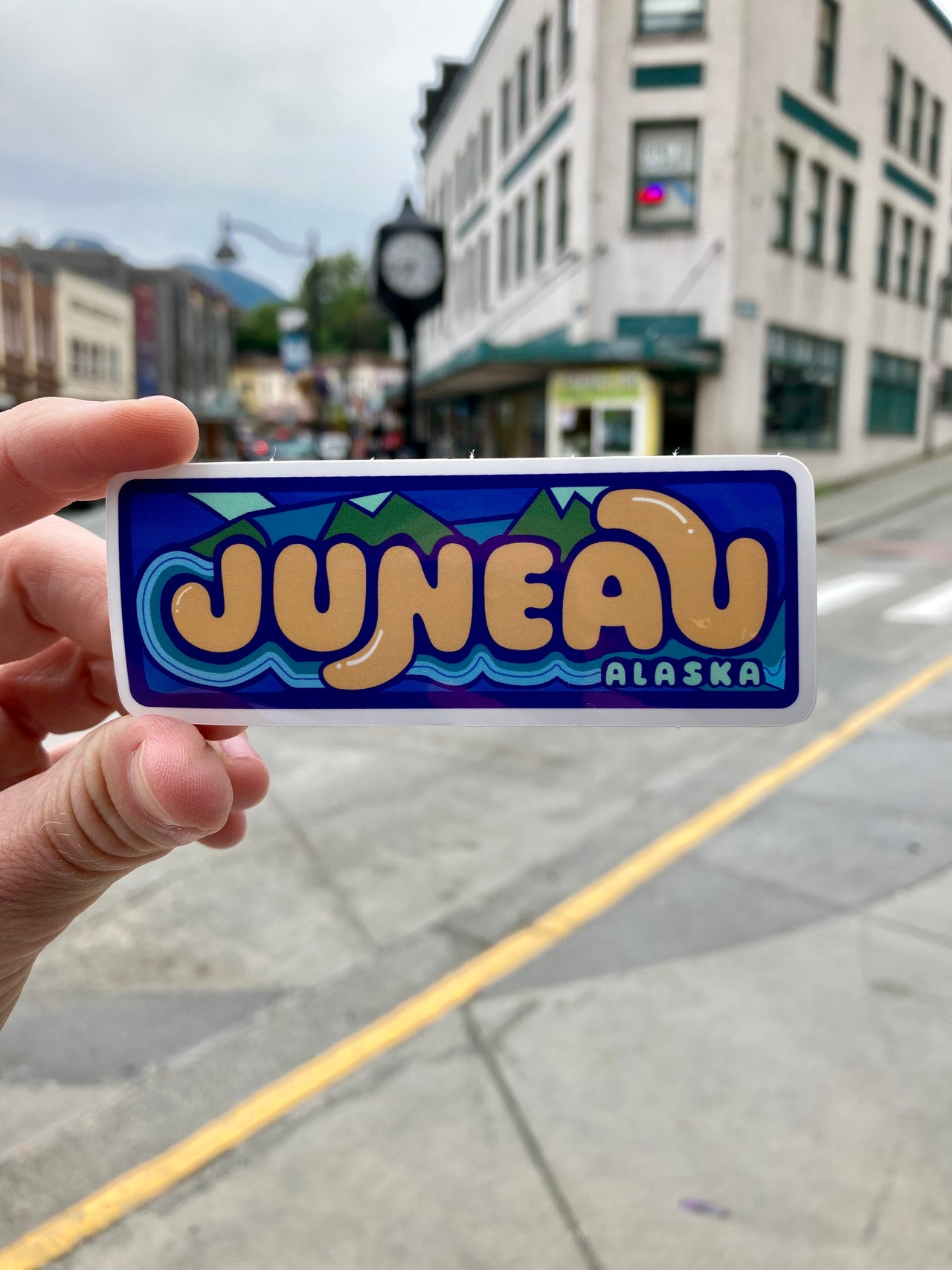 Juneau Blues Sticker