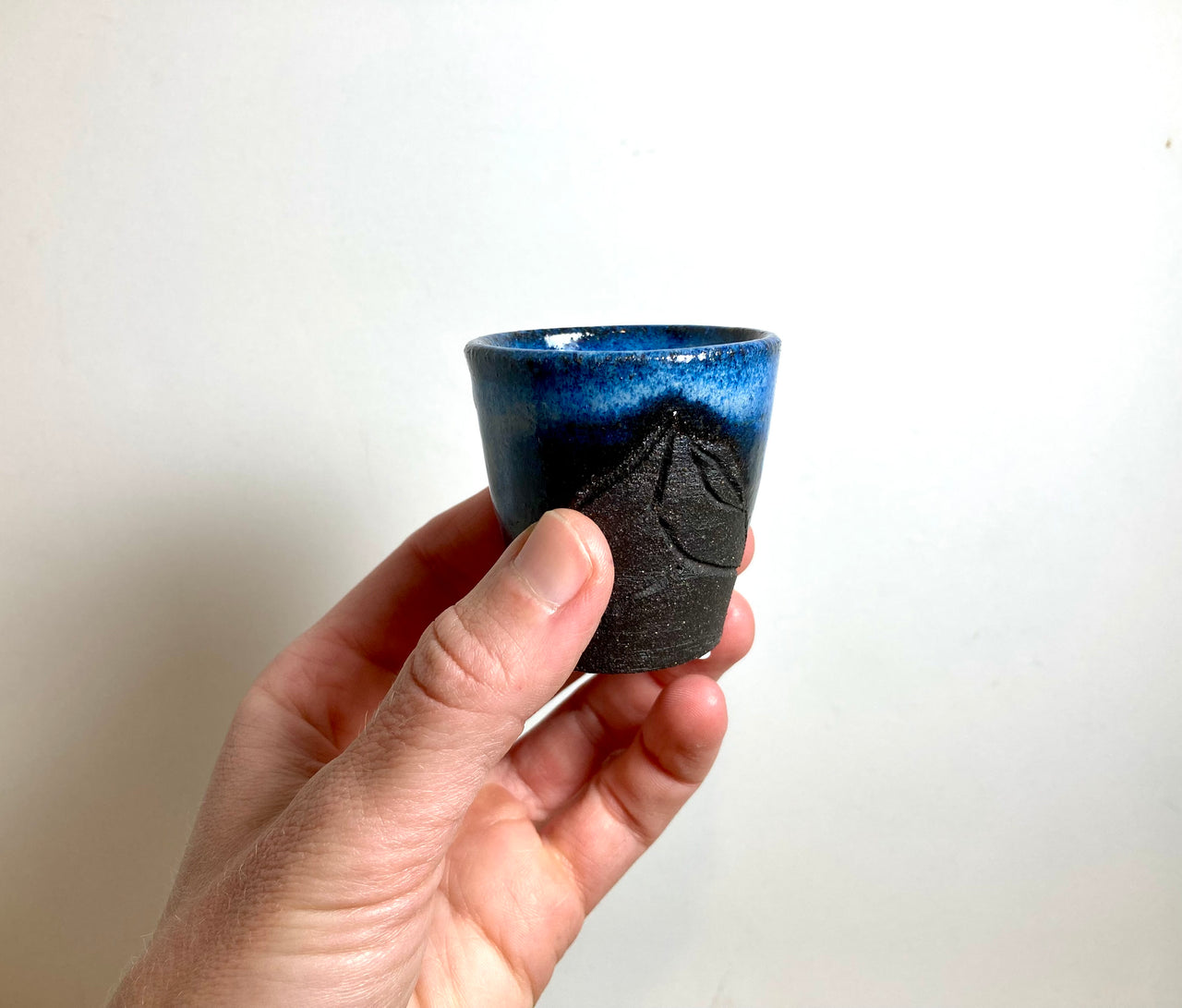 Galactic Carved Mountain Shot Glass