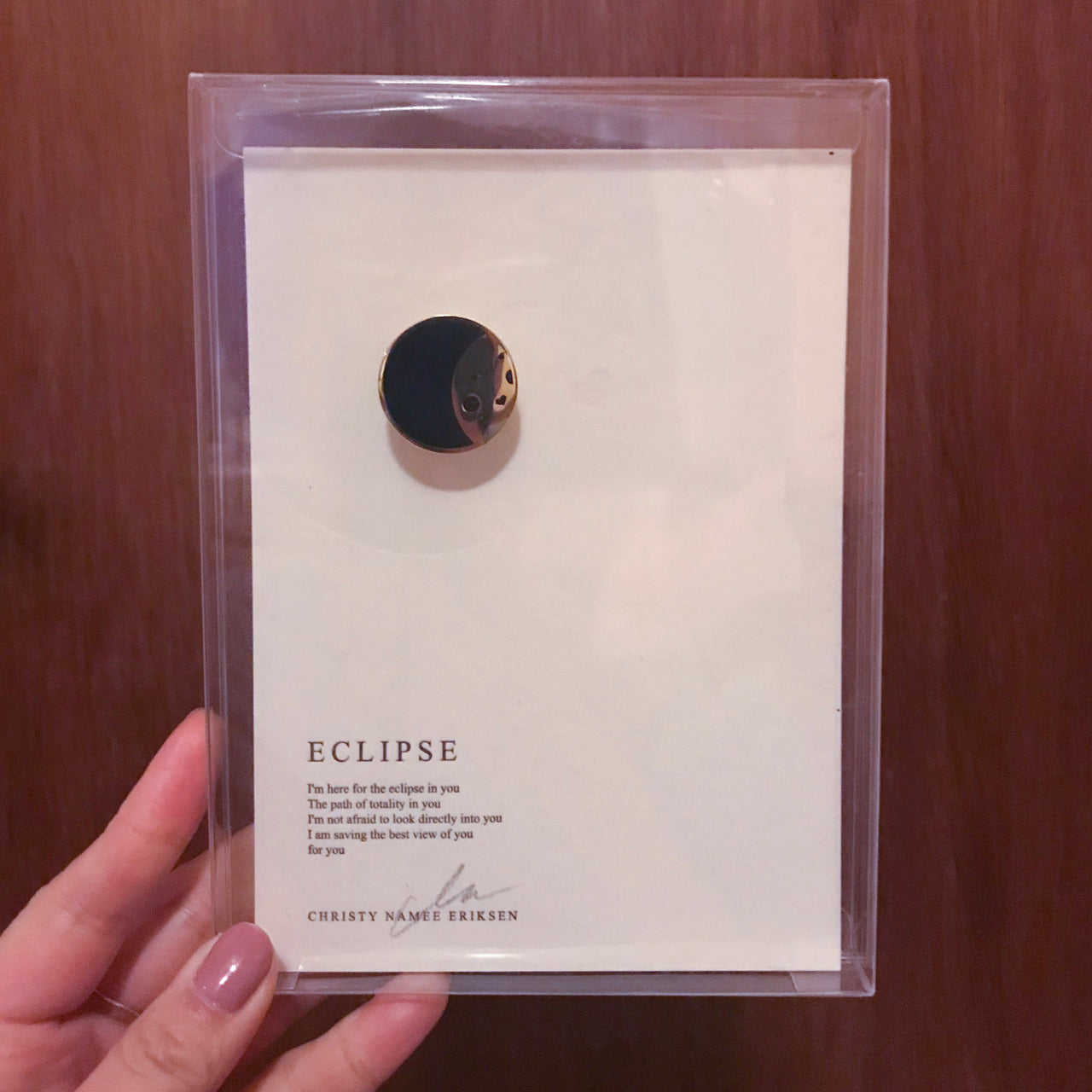 Eclipse (Pin + Poem Pack)