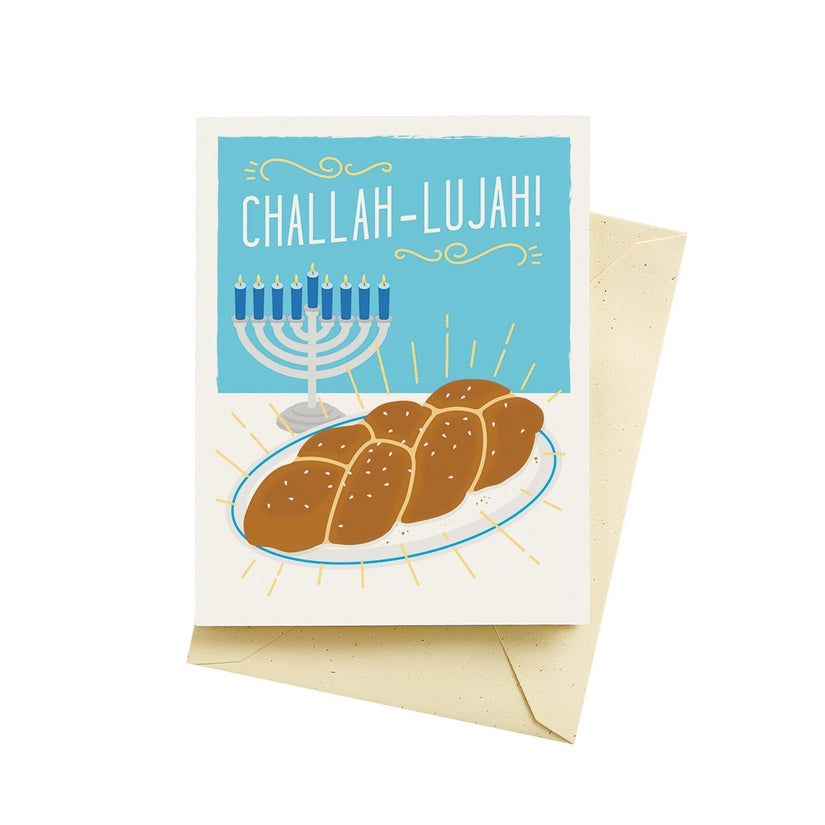 Challahlujah Holiday Card