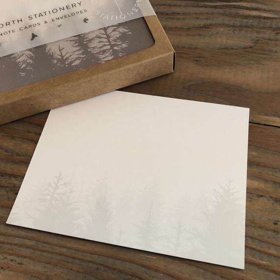 Forest Flat Note Card Set