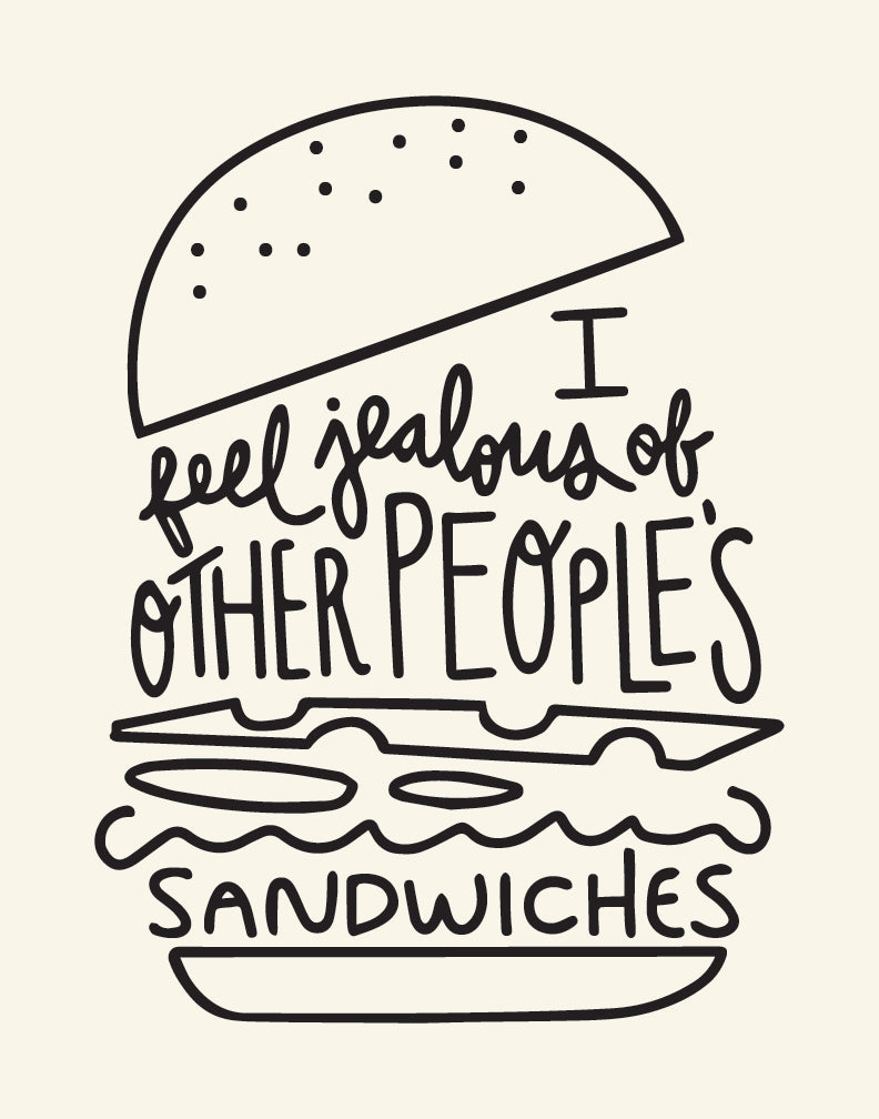 Other People's Sandwiches Print